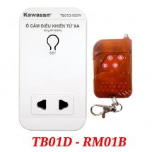 Ổ Cắm Điều Khiển Từ Xa 500W Có Remote TB01D-RM01B